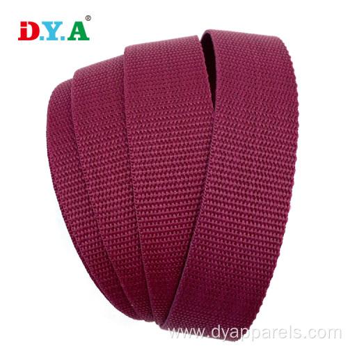 Durable 3cm MultiColor Polypropylene PP Webbing Strap